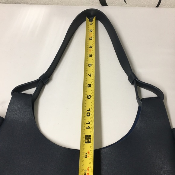 Neiman Marcus Large hobo bag blue vegan leather - Picture 15 of 16